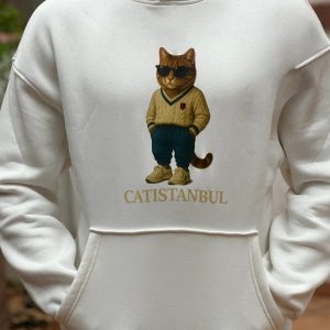 Alternative view of Cool Cat -Hoodie